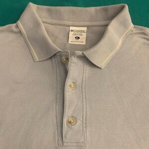 COLUMBIA SS All Cotton 3 Button Polo